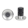 EMBOUTS DE POIGNEES SUBROSA BITCHIN ARGENT